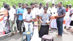 மனித புதைகுழிகளுக்கு நீதிகோரி மன்னாரில் அமைதி பேரணி
