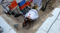 நெடுந்தீவு பங்கில் புனித பற்றிமா அன்னை ஆலயத்திற்கான அடிக்கல்