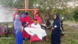 புங்குடுதீவு பங்கு மறைப்பாடசாலை மாணவர்களின் காட்சி சிலுவைப்பாதை தியானம்