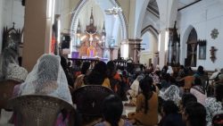 அருட்தந்தை பீற்றர் அமல்ராஜ் மற்றும் புதுவாழ்வு இயக்க குழுவினரின் தவக்கால தியானமும் குணமாக்கல் வழிபாடும்