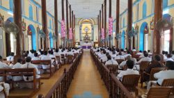 வடக்கு கிழக்கு தமிழ் மறைமாவட்ட குருக்கள் துறவிகளுக்கான தவக்கால தியானம்