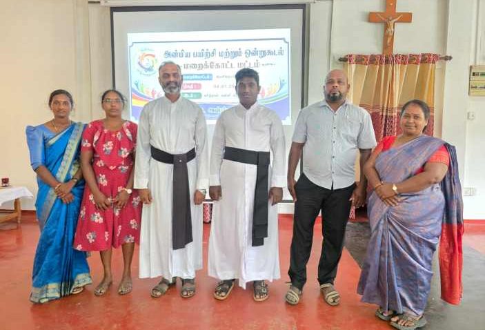 கிளிநொச்சி மறைக்கோட்ட பங்கு அன்பிய ஊக்குவிப்பாளர்களுக்கான அன்பிய பயிற்சியும் ஒன்றுகூடலும்